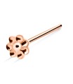 Flower Shaped Straight Nose Stud NSKA-812 